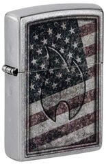 Žiebtuvėlis Zippo 48180 Americana Flame Design kaina ir informacija | Žiebtuvėliai ir priedai | pigu.lt