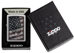 Žiebtuvėlis Zippo 48180 Americana Flame Design kaina ir informacija | Žiebtuvėliai ir priedai | pigu.lt