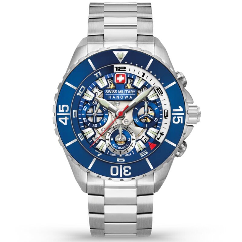 Laikrodis vyrams Swiss Military Hans Noll 05-5342.04.003 цена и информация | Vyriški laikrodžiai | pigu.lt