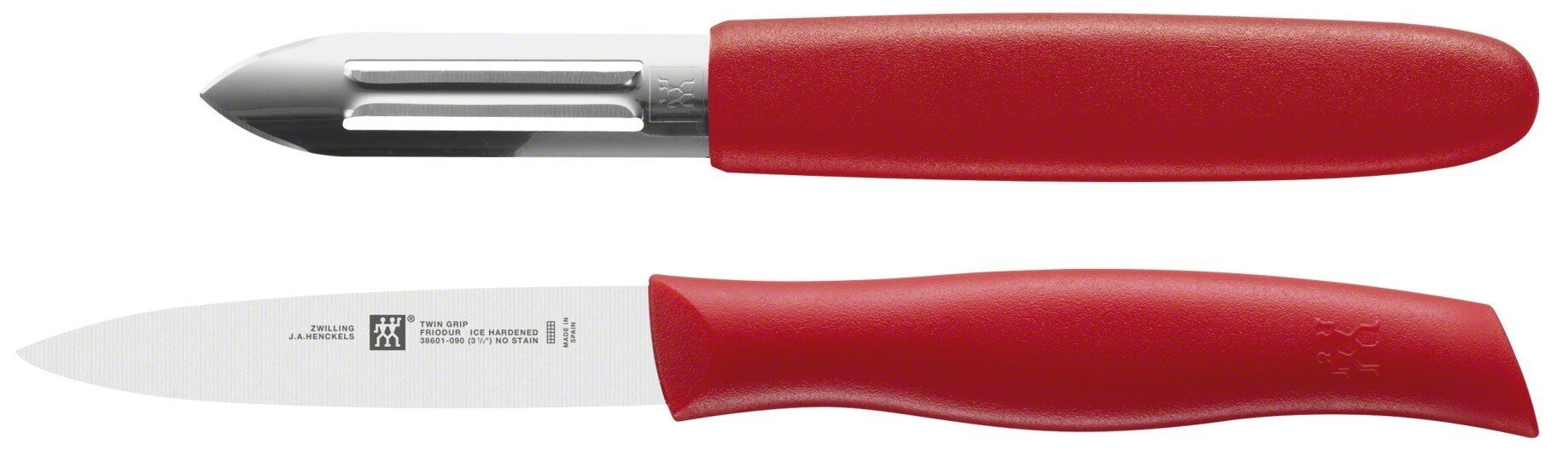 Zwilling skustukas ir peilis, 2 dalys kaina ir informacija | Virtuvės įrankiai | pigu.lt