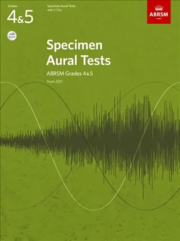 Specimen Aural Tests, Grades 4 & 5 with 2 CDs: new edition from 2011 New edition kaina ir informacija | Pratybų sąsiuviniai | pigu.lt