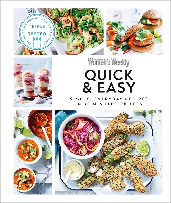 Australian Women's Weekly Quick & Easy: Simple, Everyday Recipes in 30 Minutes or Less kaina ir informacija | Receptų knygos | pigu.lt