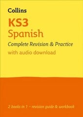 KS3 Spanish All-in-One Complete Revision and Practice: Ideal for Years 7, 8 and 9 kaina ir informacija | Knygos paaugliams ir jaunimui | pigu.lt