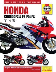 Honda CBR600F2 & F3 Fours (91-98): 91-98 kaina ir informacija | Kelionių vadovai, aprašymai | pigu.lt