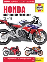 Honda CBR1000R Fireblade (08 - 13) kaina ir informacija | Kelionių vadovai, aprašymai | pigu.lt