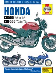 Honda CB500 & CBF500 (93 - 08) kaina ir informacija | Kelionių vadovai, aprašymai | pigu.lt