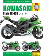 Kawasaki Ninja ZX-10R (04 - 10): 2004-2010 цена и информация | Путеводители, путешествия | pigu.lt