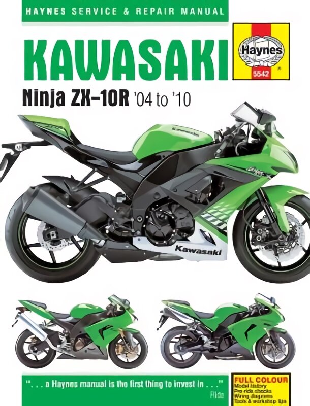 Kawasaki Ninja ZX-10R (04 - 10): 2004-2010 kaina ir informacija | Kelionių vadovai, aprašymai | pigu.lt