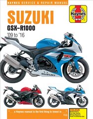 Suzuki GSX-R1000 ('09 To '16) kaina ir informacija | Kelionių vadovai, aprašymai | pigu.lt