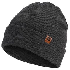 Žieminė kepurė Beanie Mabo Hi-Tec tamsiai pilkas melanžas kaina ir informacija | Kepurės moterims | pigu.lt
