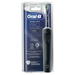 Электрическая зубная щетка Oral-B Vitality Pro Чёрный цена и информация | Электрические зубные щетки | pigu.lt
