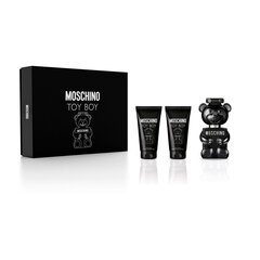 Rinkinys Moschino Toy Boy vyrams: kvapusis vanduo EDP, 50 ml + dušo želė, 50 ml + balzamas po skutimosi, 50 ml kaina ir informacija | Kvepalai vyrams | pigu.lt