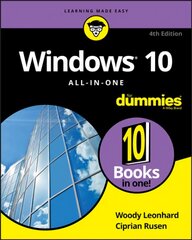 Windows 10 All-in-One For Dummies, 4th Edition 4th Edition kaina ir informacija | Ekonomikos knygos | pigu.lt