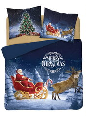 Kalėdinė patalynė 220X200 Holland Santa Claus Sanie 4267A kaina ir informacija | Patalynės komplektai | pigu.lt