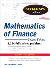 Schaum's Outline of Mathematics of Finance, Second Edition 2nd edition цена и информация | Книги по экономике | pigu.lt