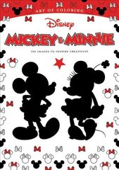 Art Of Coloring: Mickey Mouse And Minnie Mouse 100 Images To Inspire Creativity: 100 Images to Inspire Creativity kaina ir informacija | Knygos mažiesiems | pigu.lt