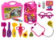 Daktaro instrumentų rinkinys lagamine, rožinis kaina ir informacija | Žaislai mergaitėms | pigu.lt