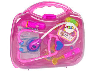 Daktaro instrumentų rinkinys, rožinis kaina ir informacija | Žaislai mergaitėms | pigu.lt
