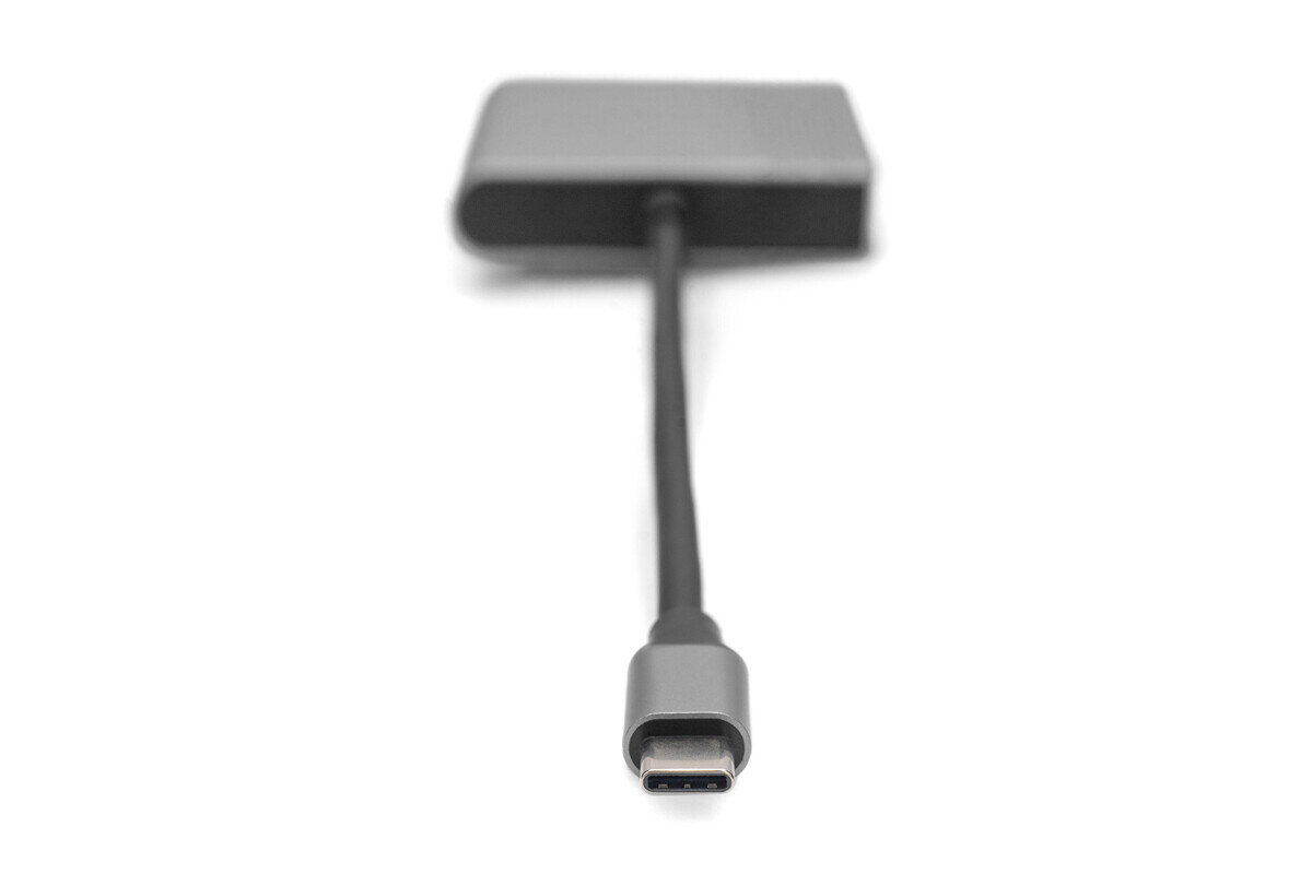 Digitus USB-C - 2x HDMI DA-70828 kaina ir informacija | Adapteriai, USB šakotuvai | pigu.lt