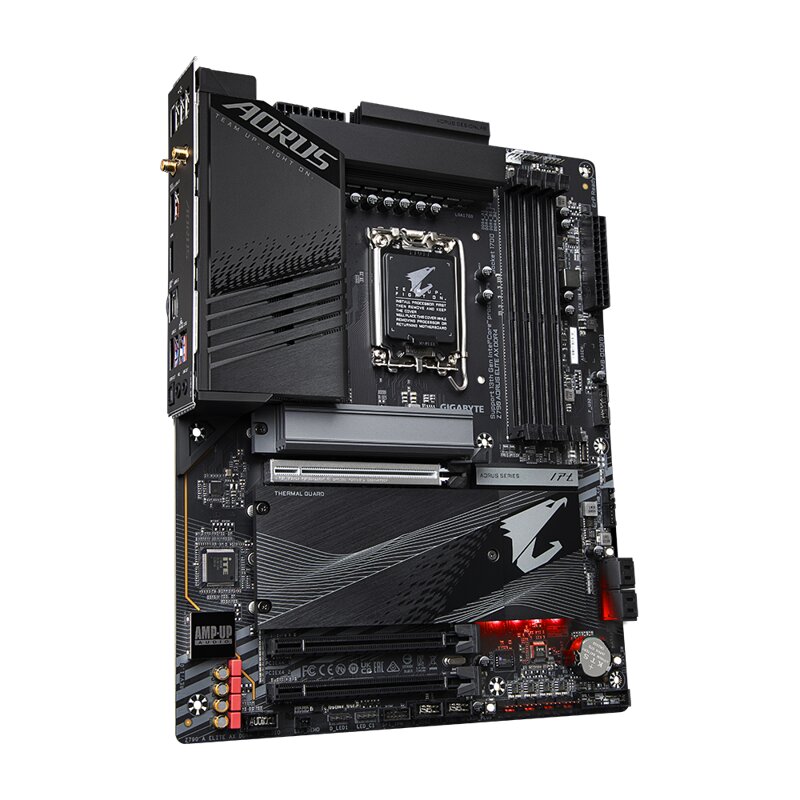 Gigabyte Z790 A ELITE AX, ATX, LGA1700, DDR4, WIFI kaina ir informacija | Pagrindinės plokštės | pigu.lt