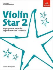 Violin Star 2, Accompaniment book цена и информация | Книги об искусстве | pigu.lt
