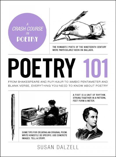 Poetry 101: From Shakespeare and Rupi Kaur to Iambic Pentameter and Blank Verse, Everything You Need to Know about Poetry kaina ir informacija | Istorinės knygos | pigu.lt