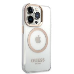 Чехол Guess Transparent MagSafe Compatible Case для iPhone 14 Pro цена и информация | Чехлы для телефонов | pigu.lt