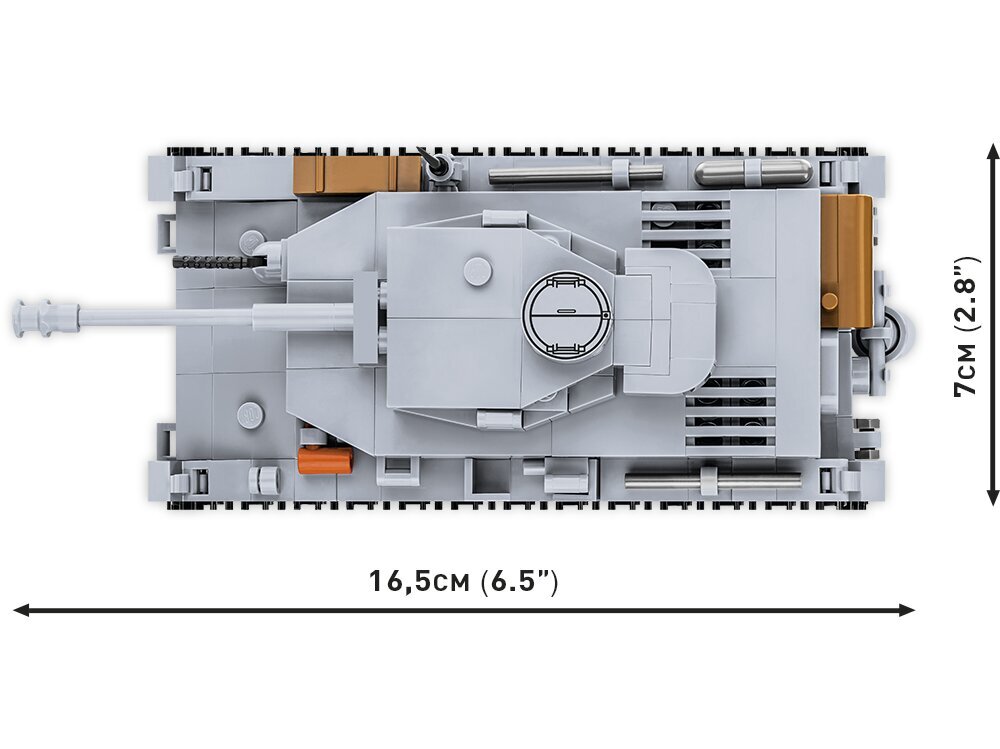 Konstruktorius Cobi Panzer IV Ausf.G, 1/48, 2714 kaina ir informacija | Konstruktoriai ir kaladėlės | pigu.lt