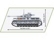 Konstruktorius Cobi Panzer IV Ausf.G, 1/48, 2714 kaina ir informacija | Konstruktoriai ir kaladėlės | pigu.lt