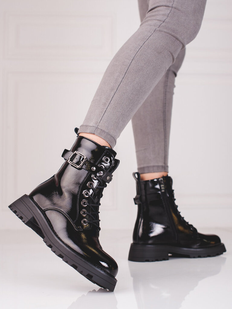 Женские ботинки челси Shelovet, на стойке, черные цена