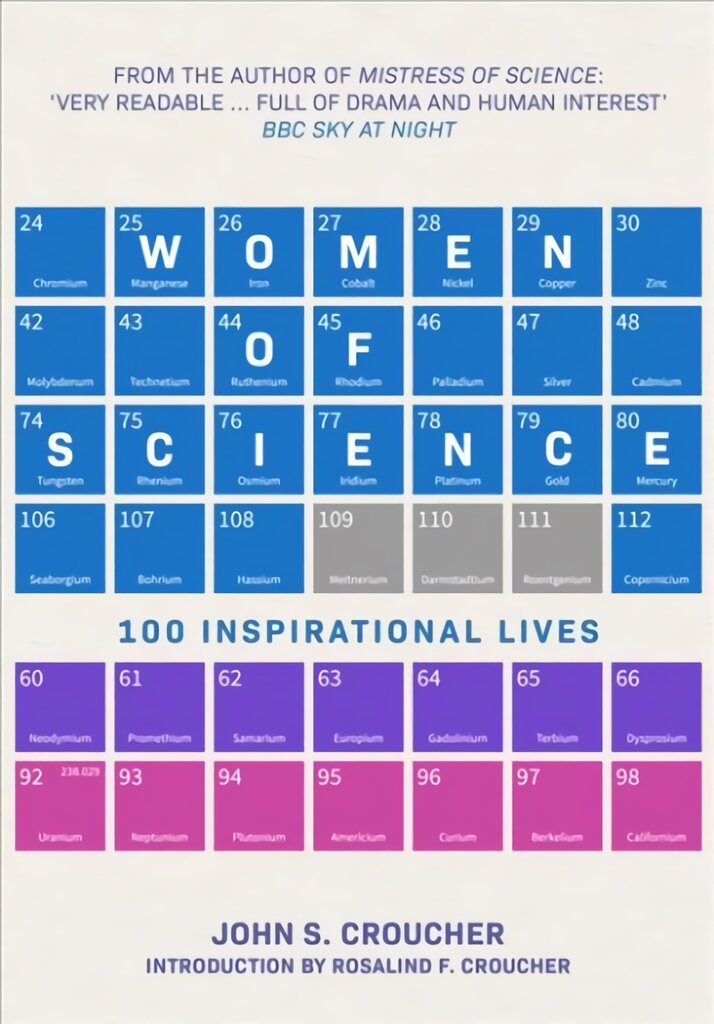 Women of Science: 100 Inspirational Lives kaina ir informacija | Biografijos, autobiografijos, memuarai | pigu.lt