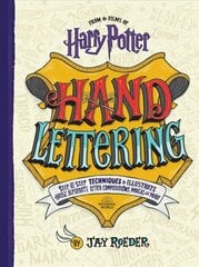 Harry Potter Hand Lettering kaina ir informacija | Knygos apie sveiką gyvenseną ir mitybą | pigu.lt