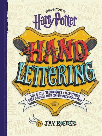 Harry Potter Hand Lettering kaina ir informacija | Knygos apie sveiką gyvenseną ir mitybą | pigu.lt