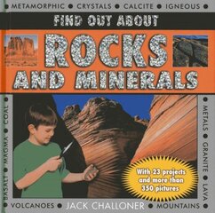 Find Out About Rocks and Minerals: With 23 Projects and More Than 350 Photographs цена и информация | Книги для подростков  | pigu.lt