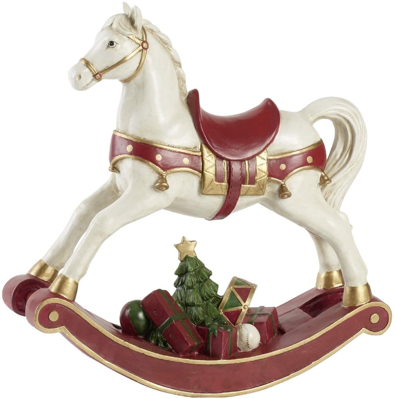 Kalėdinė dekoracija arkliukas