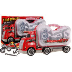 Išrenkamas sunkvežimis - lagaminas su atsuktuvais kaina ir informacija | Žaislai berniukams | pigu.lt