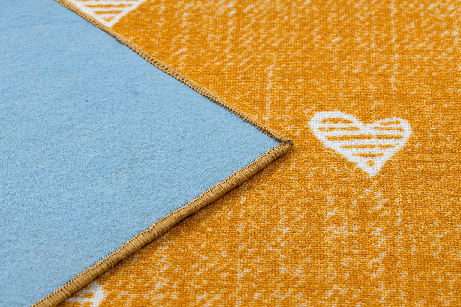 Rugsx vaikiškas kilimas Hearts, 100x250 cm kaina ir informacija | Kilimai | pigu.lt
