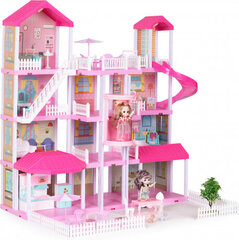 Большой кукольный домик с мебелью цена и информация | Игрушки для девочек | pigu.lt
