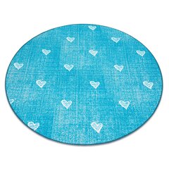 Rugsx vaikiškas kilimas Hearts, 100 cm kaina ir informacija | Kilimai | pigu.lt