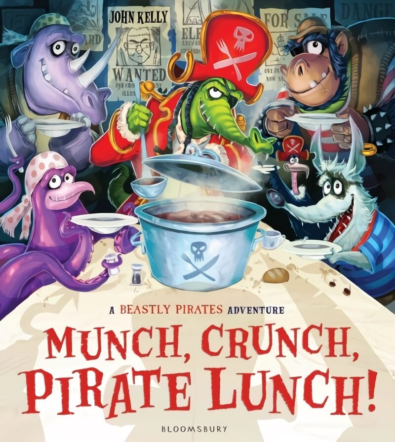 Munch, Crunch, Pirate Lunch! kaina ir informacija | Knygos mažiesiems | pigu.lt