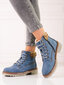 Auliniai batai moterims Shelovet, mėlyni kaina ir informacija | Aulinukai, ilgaauliai batai moterims | pigu.lt