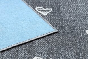 Rugsx vaikiškas kilimas Hearts, 200x600 cm kaina ir informacija | Kilimai | pigu.lt