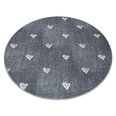 Rugsx vaikiškas kilimas Hearts, 100 cm