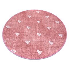 Rugsx vaikiškas kilimas Hearts, 170 cm kaina ir informacija | Kilimai | pigu.lt