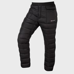 Kelnės vyrams Montane Featherlite Down Pants UFEDPBLAA12, juodos цена и информация | Мужские брюки | pigu.lt