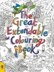 Great Extendable Colouring Book kaina ir informacija | Knygos mažiesiems | pigu.lt