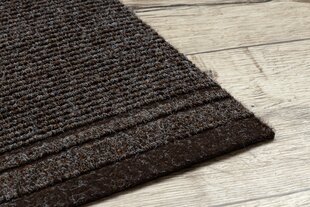 Придверный коврик Malaga 7058, коричневый, 80 см цена и информация | Придверные коврики | pigu.lt