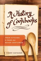 History of Cookbooks: From Kitchen to Page over Seven Centuries kaina ir informacija | Receptų knygos | pigu.lt