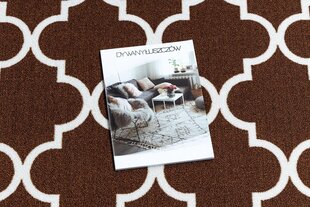 Rugsx ковровая дорожка Maroko 30351, коричневая, 57 см цена и информация | Ковры | pigu.lt