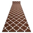 Rugsx ковровая дорожка Maroko 30351, коричневая, 67 cм